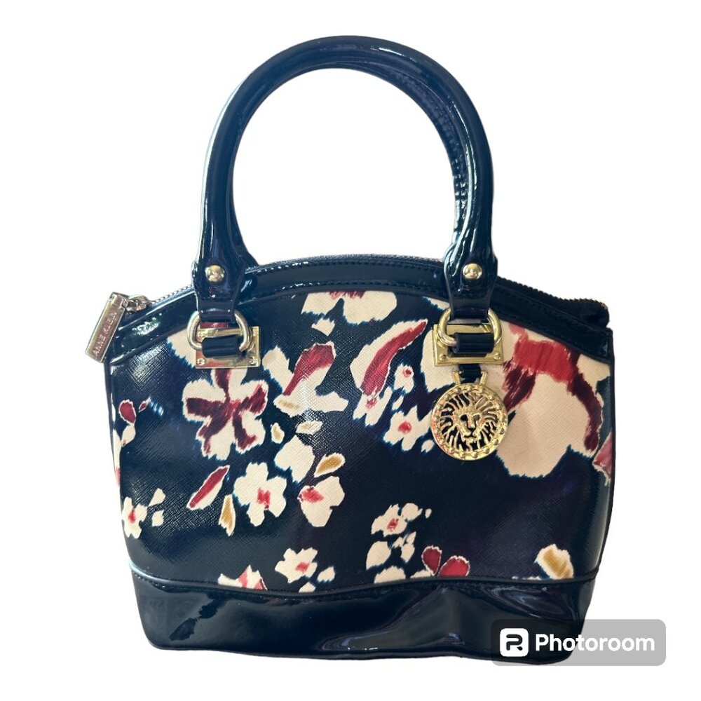 EUC Vintage Anne Klein Tote Satchel Purse Bag